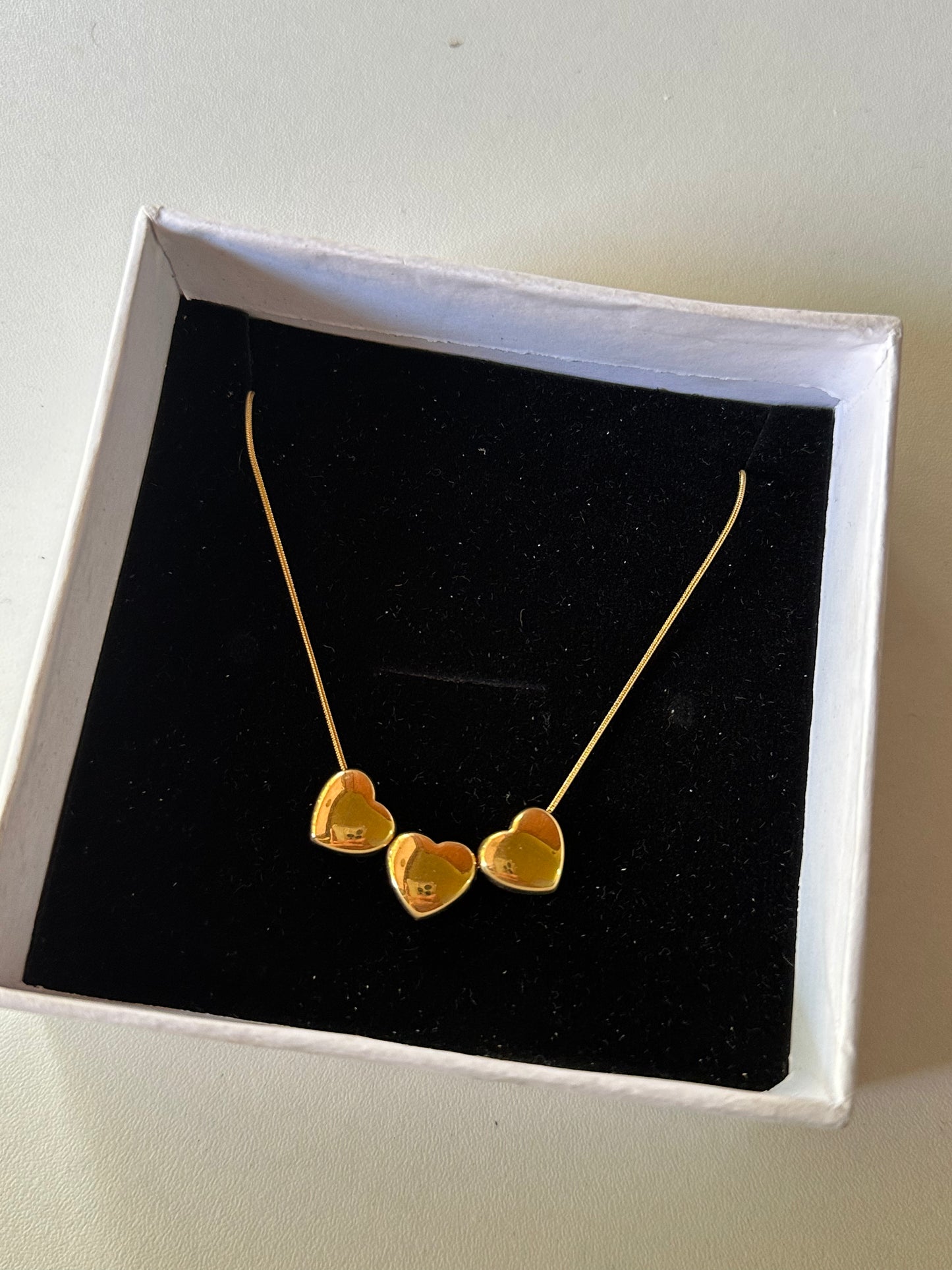 3 heart pendant