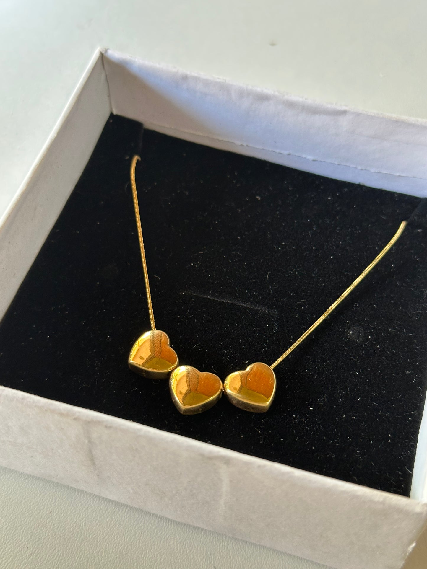 3 heart pendant