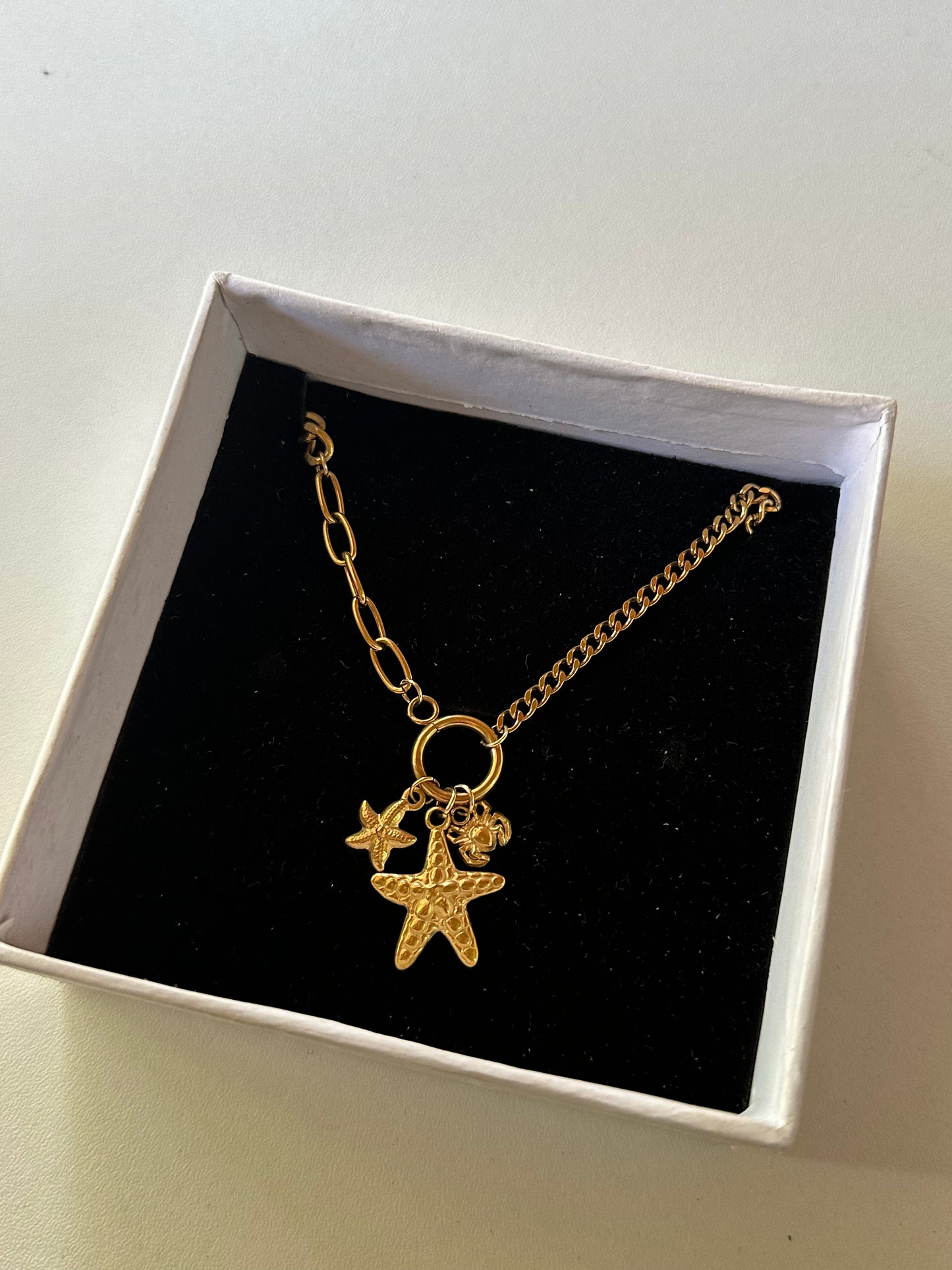 Beach stars pendant