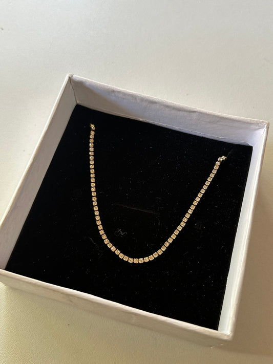 Stone layering necklace