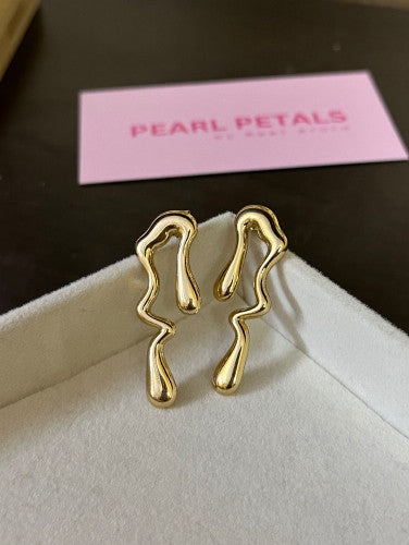Melt earrings