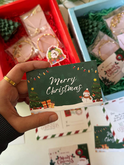 Christmas gift hamper (blue)