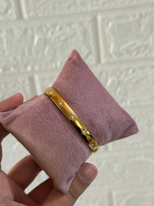 Moon and stars kada (small size)
