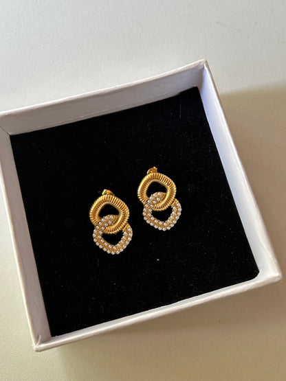 Festive earrings