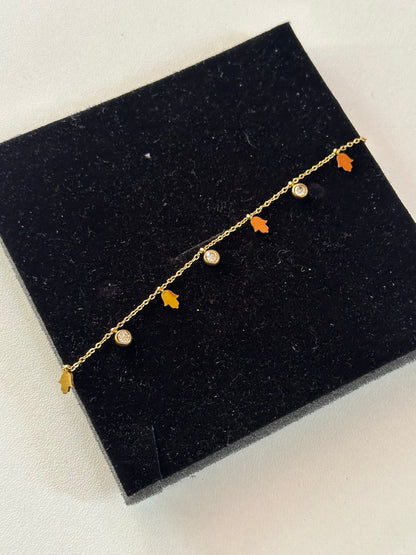 Glowline anklet