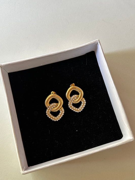 Festive earrings