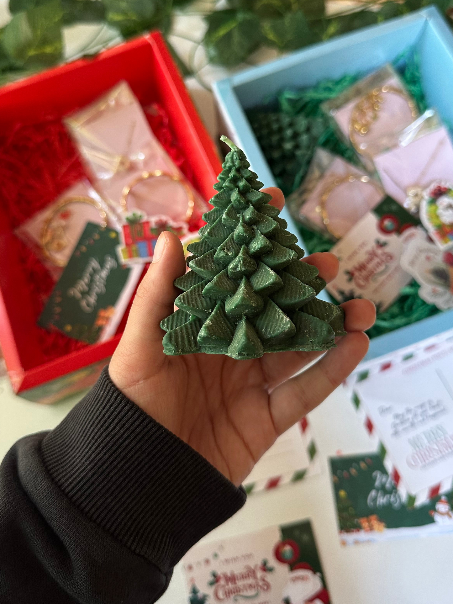 Christmas gift hamper (blue)