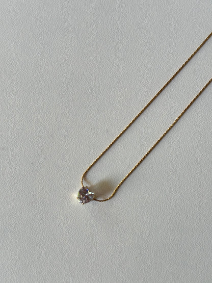 Heart stone pendant