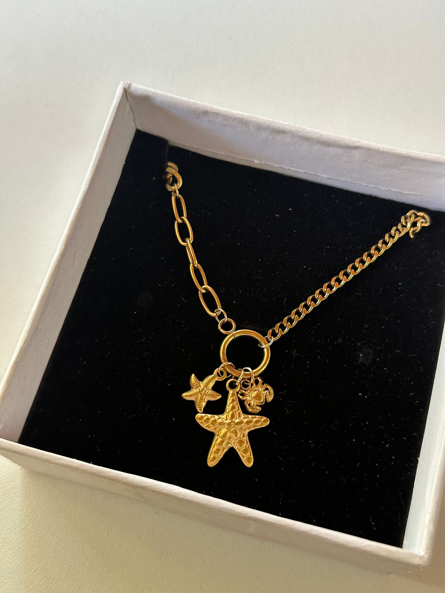 Beach stars pendant