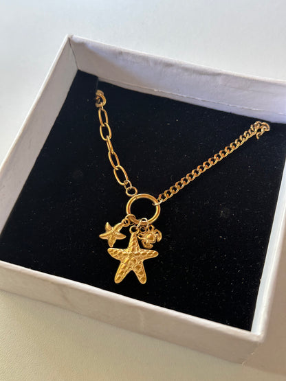 Beach stars pendant