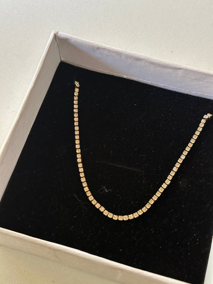 Stone layering necklace