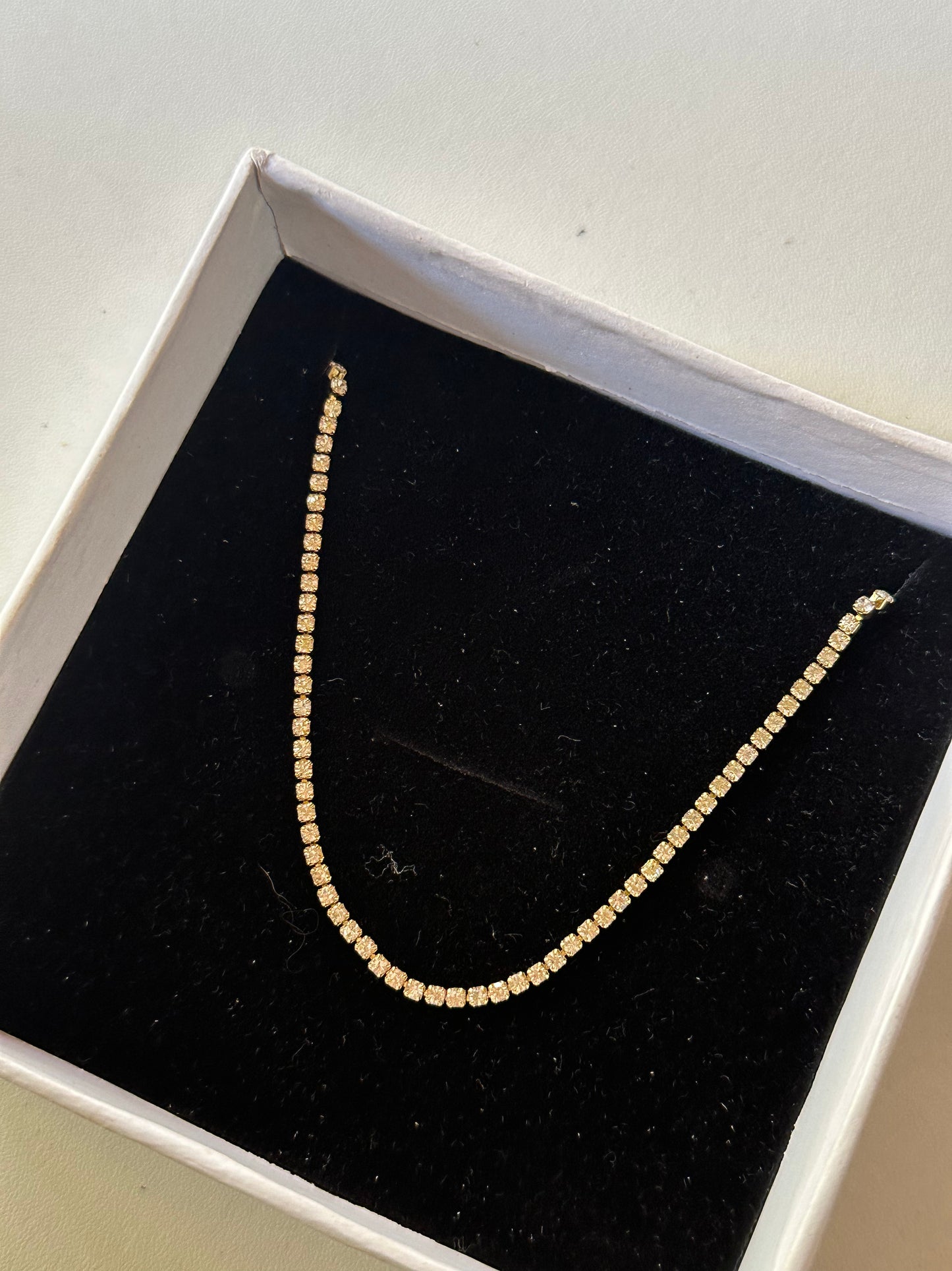 Stone layering necklace