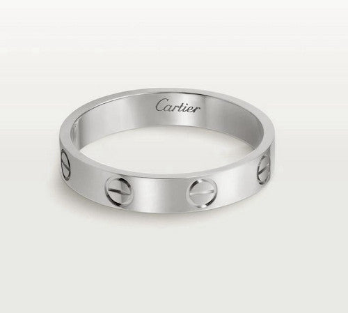 Silver Cartier ring