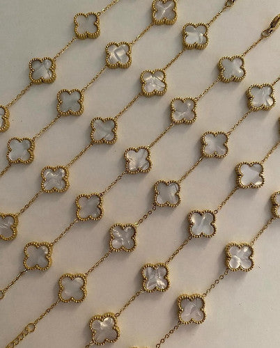 White clover bracelet