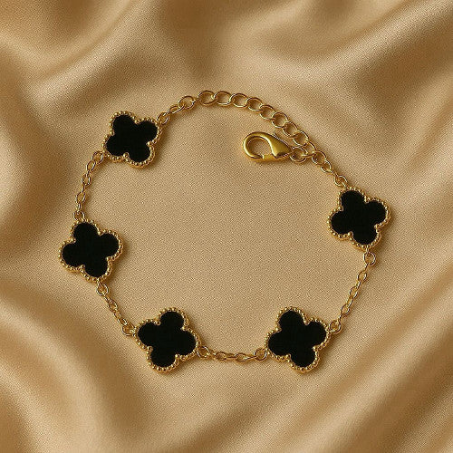 Black clover bracelet