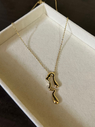 Melt necklace