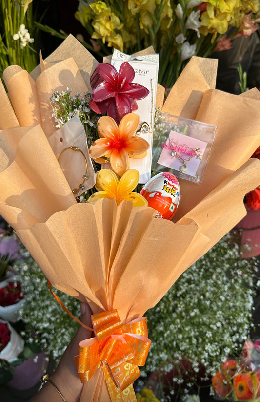 Golden aura bouquet